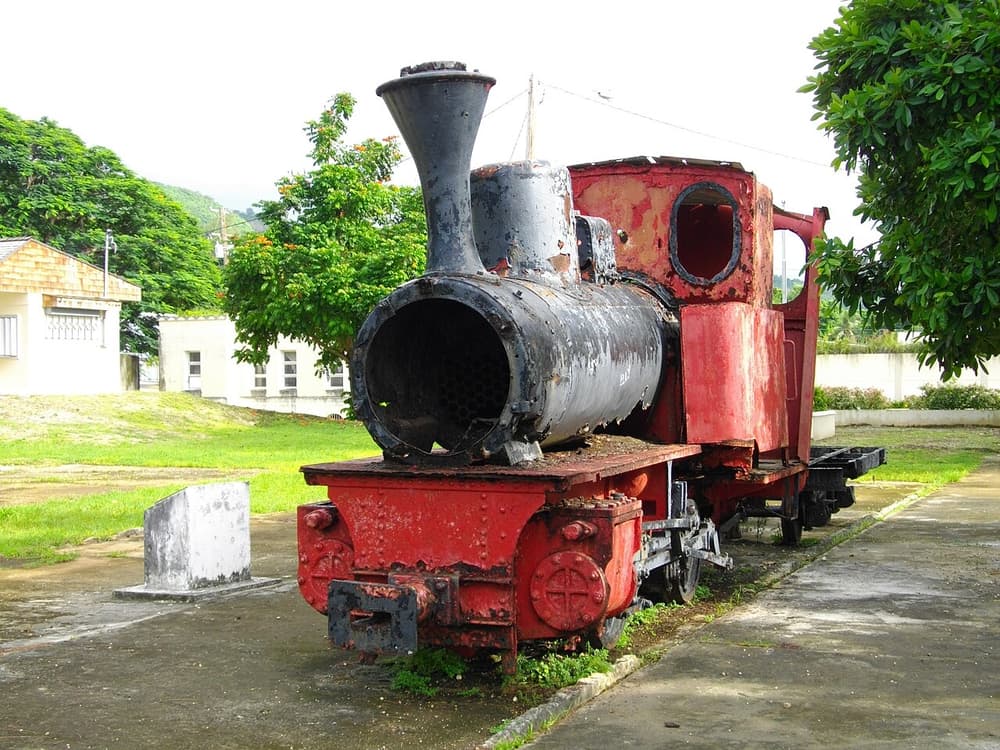 Steam locomotive at Sugar King Park