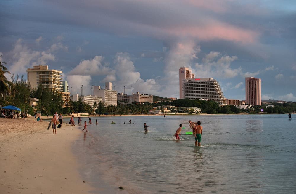 Tumon Beach in Guam